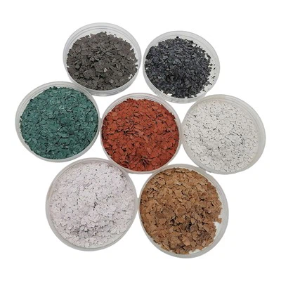 Flocons de résine époxy